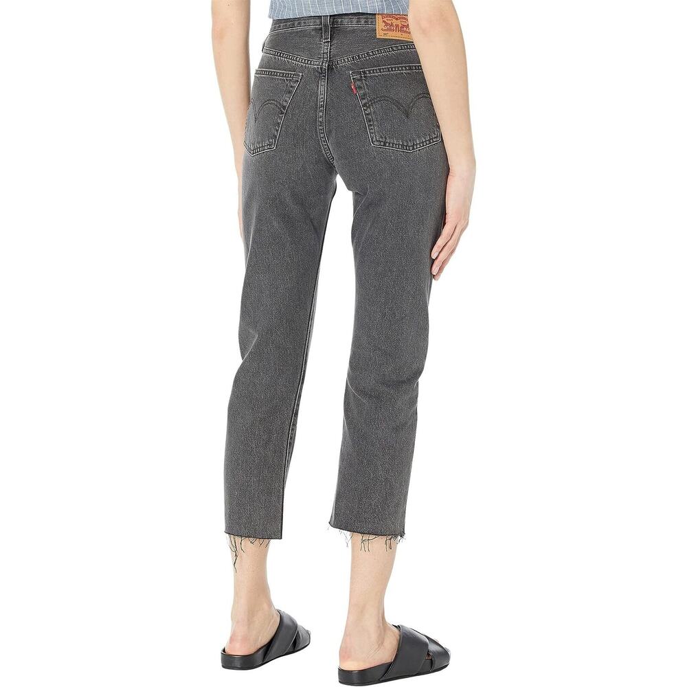 Levi’s 501 Original Crop High Rise Denim, Button Fly, Straight Leg NWT 31 x 26